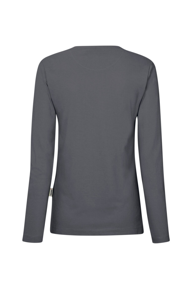 HAKRO Damen Longsleeve Mikralinar®, anthrazit