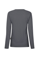 HAKRO Damen Longsleeve Mikralinar®, anthrazit