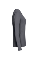 HAKRO Damen Longsleeve Mikralinar®, anthrazit