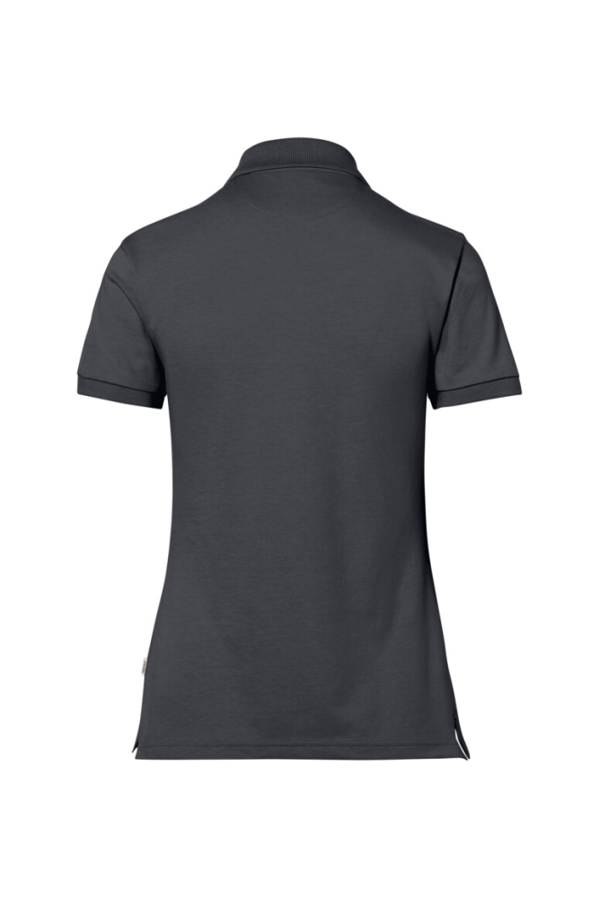 HAKRO cotton tec® damen poloshirt, karbongrau