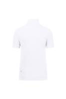 HAKRO Damen Zip-Shirt Piqué Mikralinar® Eco, weiss