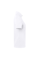 HAKRO Damen Zip-Shirt Piqué Mikralinar® Eco, weiss