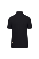 HAKRO Damen Zip-Shirt Piqué Mikralinar® Eco, schwarz