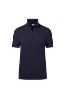 HAKRO Damen Zip-Shirt Piqué Mikralinar® Eco, tinte