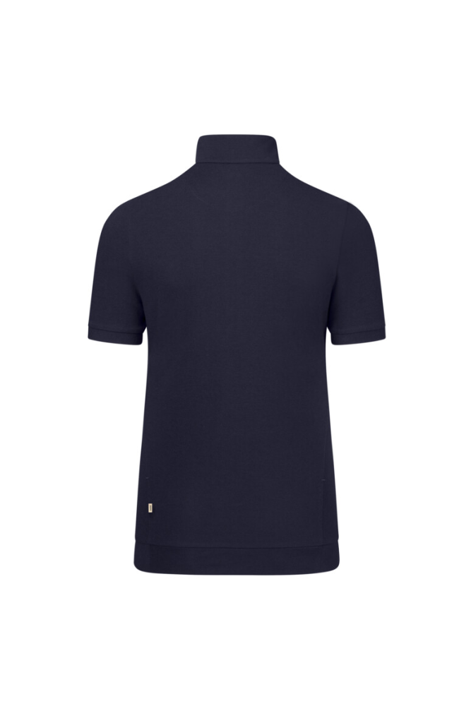 HAKRO Damen Zip-Shirt Piqué Mikralinar® Eco, tinte