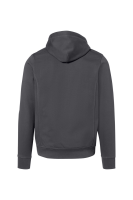 HAKRO Kapuzenjacke Bonded Eco, karbongrau/silber