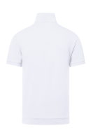 HAKRO Zip-Shirt Piqué Mikralinar® Eco, weiss