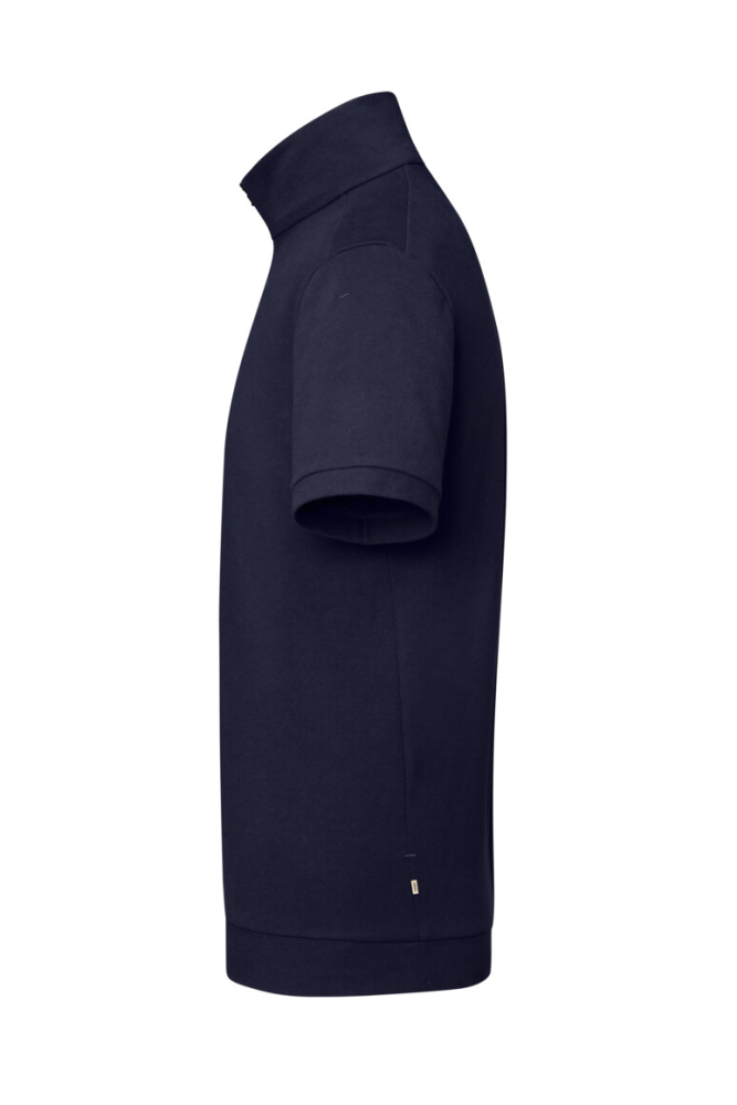 HAKRO Zip-Shirt Piqué Mikralinar® Eco, tinte