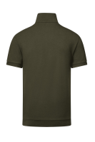 HAKRO Zip-Shirt Piqué Mikralinar® Eco, olive