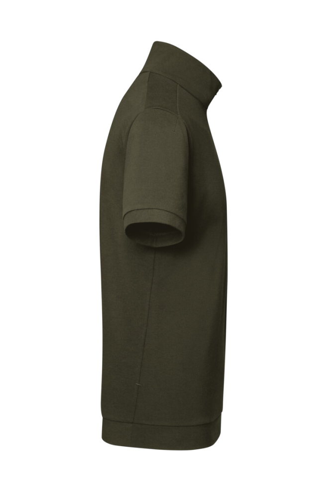 HAKRO Zip-Shirt Piqué Mikralinar® Eco, olive