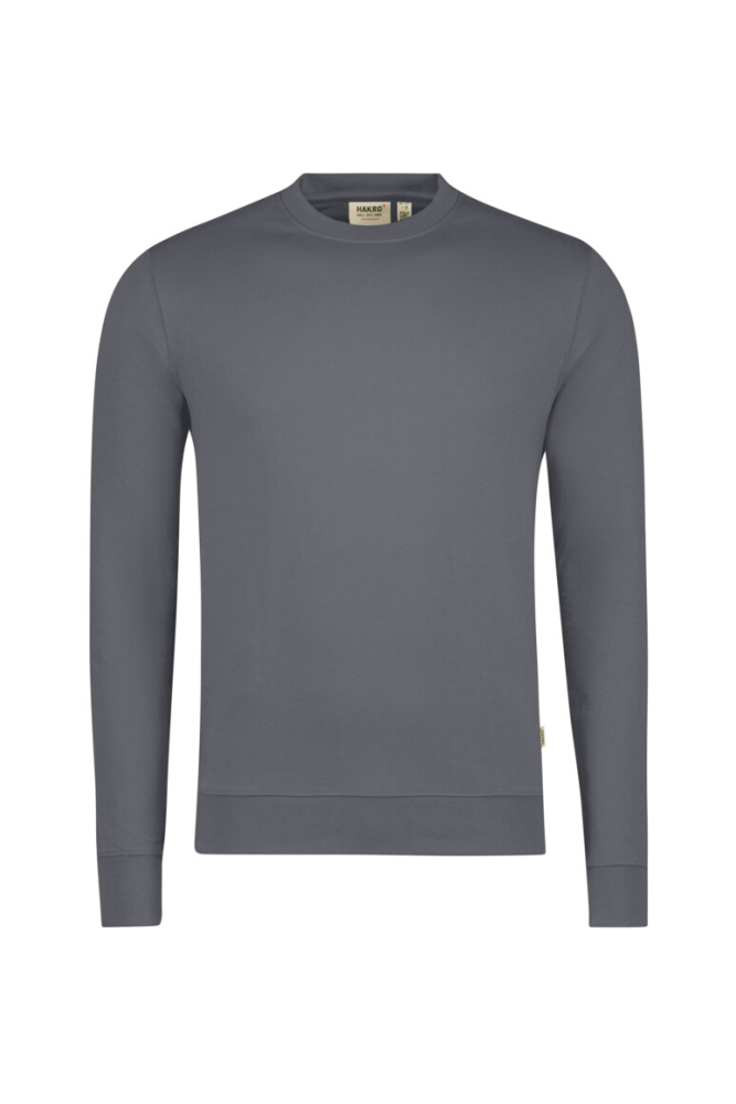 HAKRO Sweatshirt Mikralinar® Eco, anthrazit