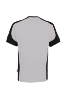 HAKRO T-Shirt Contrast MIKRALINAR® ECO, titan/schwarz, 2XL
