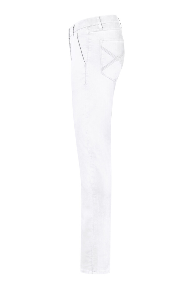 HAKRO Damen Chinohose X-Stretch, weiss, S