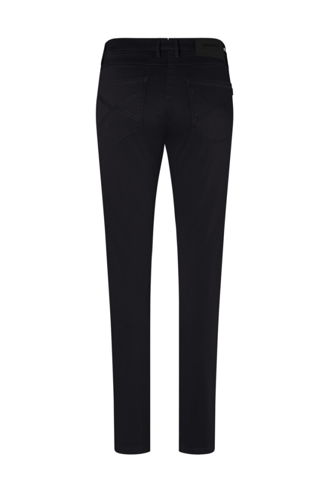 HAKRO Damen Chinohose X-Stretch, schwarz, XS