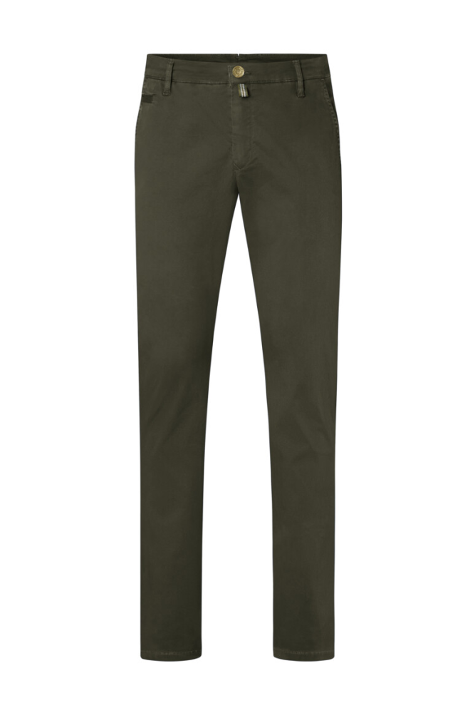 HAKRO Chinohose X-Stretch, olive, L