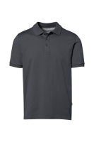 HAKRO cotton tec® poloshirt, karbongrau