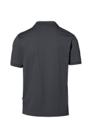 HAKRO cotton tec® poloshirt, karbongrau