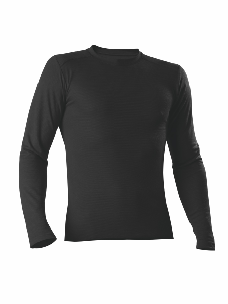 Confortrust Thermo Oberteil Langarm Schwarz
