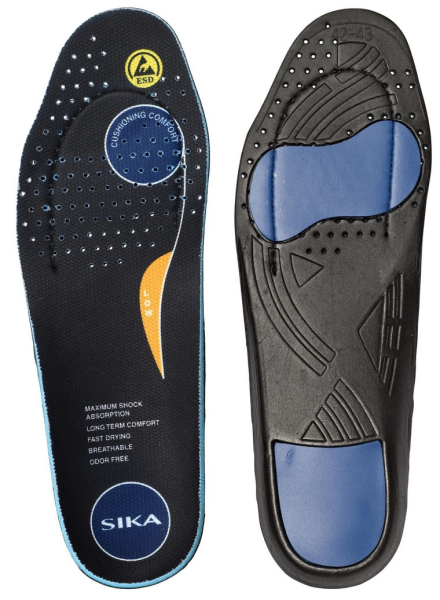 Sika Ultimate Schuheinlagen tief, schwarz