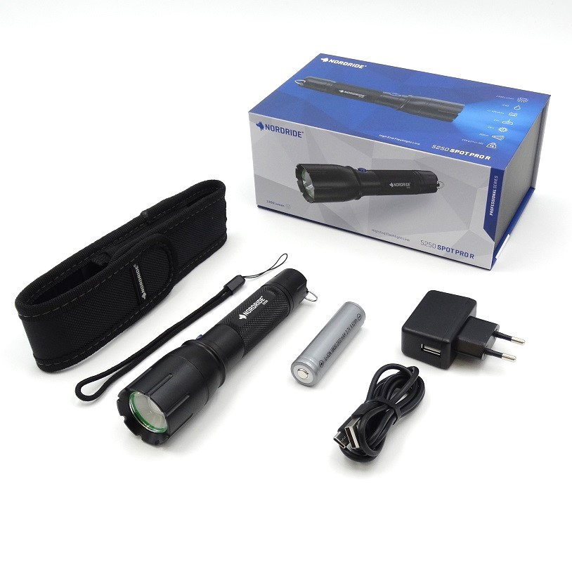 NORDRIDE Taschenlampe SPOT PRO R 5250