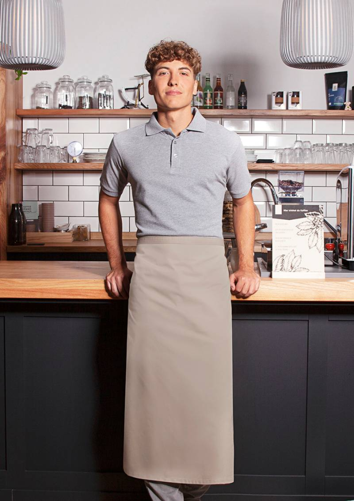 Karlowsky Bistroschürze Basic, sand
