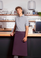 Karlowsky Bistroschürze Basic, aubergine