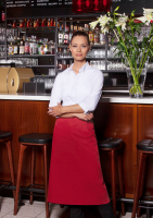 Karlowsky Bistroschürze Basic, himbeere