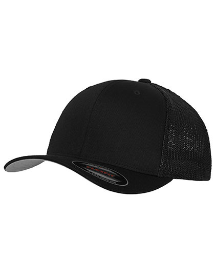 FlexFit Flexfit Mesh Trucker Cap schwarz