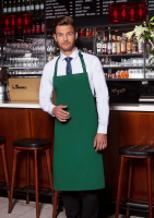 Karlowsky Latzschürze Basic mit Schnalle, waldgrün