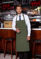 Karlowsky Latzschürze Basic mit Schnalle, moosgrün