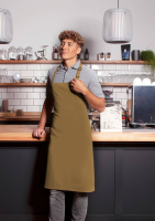 Karlowsky Latzschürze Basic mit Schnalle, camel