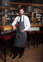 Karlowsky Latzschürze Basic mit Schnalle und Tasche