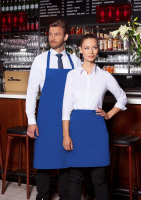 Karlowsky Latzschürze Basic mit Schnalle und Tasche, blau