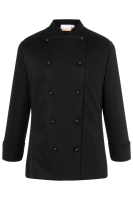 Karlowsky Damenkochjacke Agathe, schwarz, 50