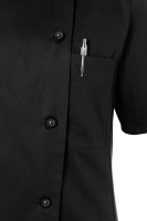 Karlowsky Damenkochjacke Pauline, schwarz, 34