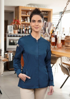 Karlowsky damenkochjacke green generation, aus nachhaltigem material, 72% grs certified recycled polyester / 2