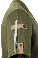 Karlowsky kurzarm damenkochjacke green-generation, aus nachhaltigem material, 72% grs certified recycled polye