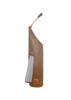 Karlowsky Leder Latzschürze, toffee