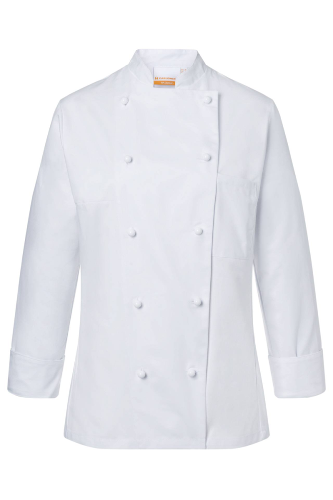 Karlowsky Damenkochjacke Agathe, weiss, 38