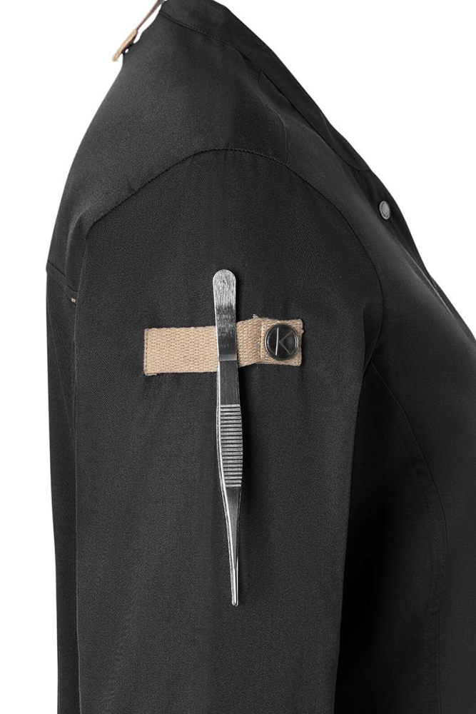 Karlowsky damenkochjacke green generation, aus nachhaltigem material, 72% grs certified recycled polyester / 2
