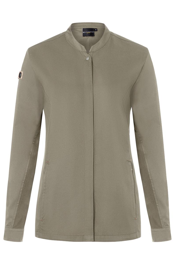 Karlowsky damenkochjacke green generation, aus nachhaltigem material, 72% grs certified recycled polyester / 2