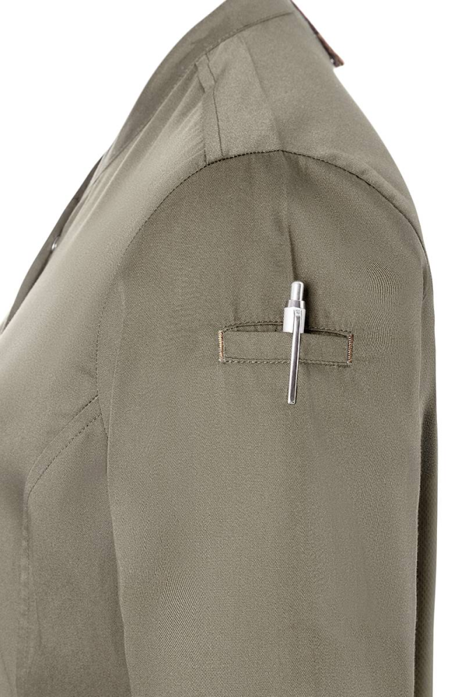 Karlowsky damenkochjacke green generation, aus nachhaltigem material, 72% grs certified recycled polyester / 2