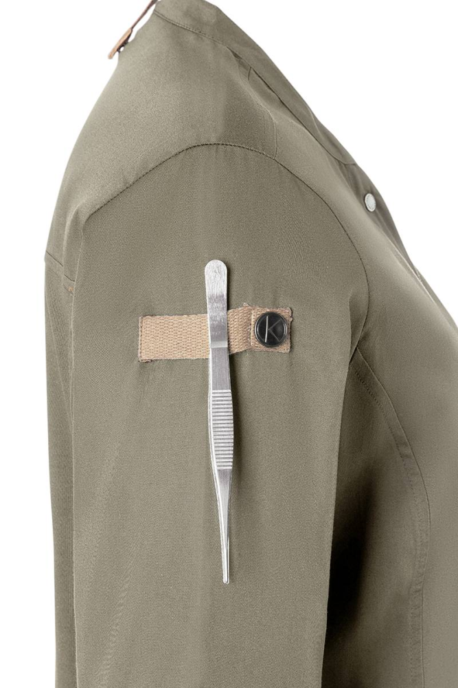 Karlowsky damenkochjacke green generation, aus nachhaltigem material, 72% grs certified recycled polyester / 2