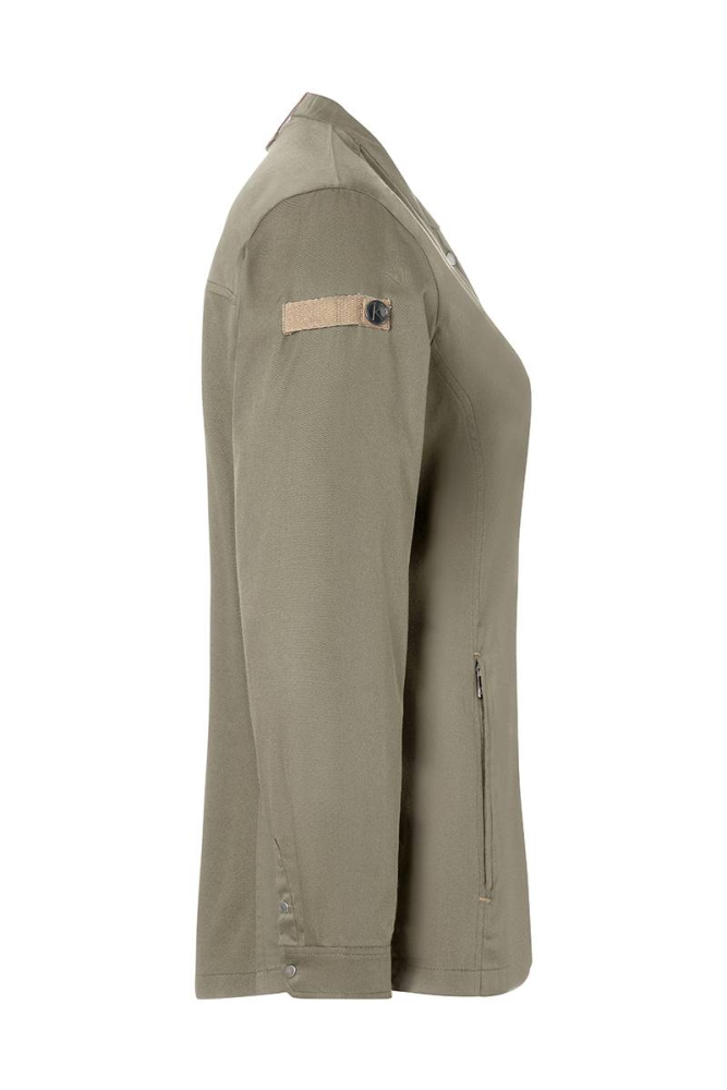Karlowsky damenkochjacke green generation, aus nachhaltigem material, 72% grs certified recycled polyester / 2