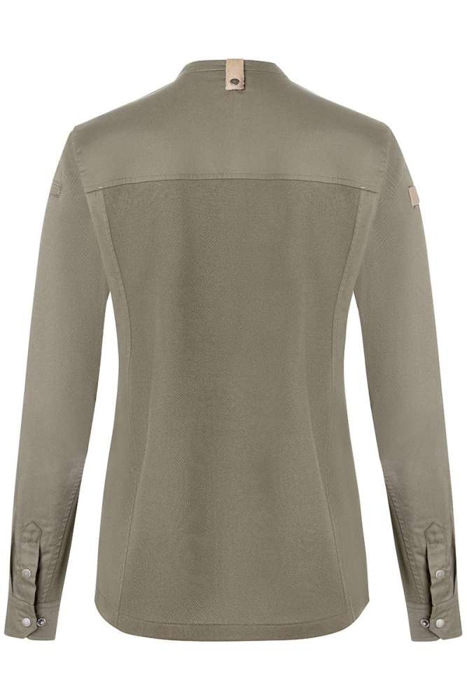 Karlowsky damenkochjacke green generation, aus nachhaltigem material, 72% grs certified recycled polyester / 2