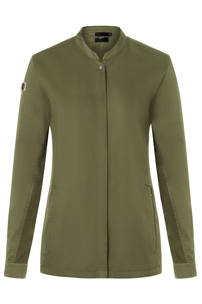 Karlowsky damenkochjacke green generation, aus nachhaltigem material, 72% grs certified recycled polyester / 2