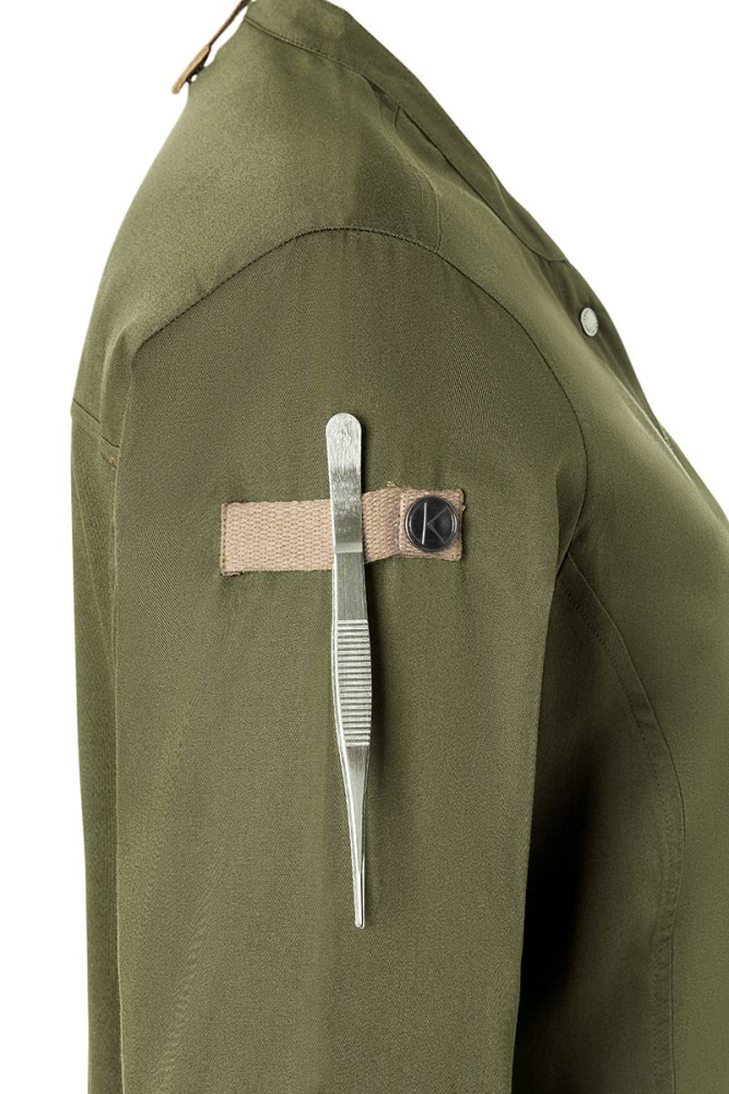 Karlowsky damenkochjacke green generation, aus nachhaltigem material, 72% grs certified recycled polyester / 2