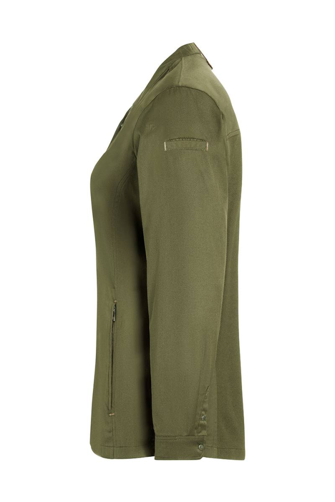 Karlowsky damenkochjacke green generation, aus nachhaltigem material, 72% grs certified recycled polyester / 2