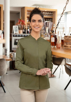 Karlowsky damenkochjacke green generation, aus nachhaltigem material, 72% grs certified recycled polyester / 2