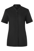 Karlowsky kurzarm damenkochjacke green-generation, aus nachhaltigem material, 72% grs certified recycled polye
